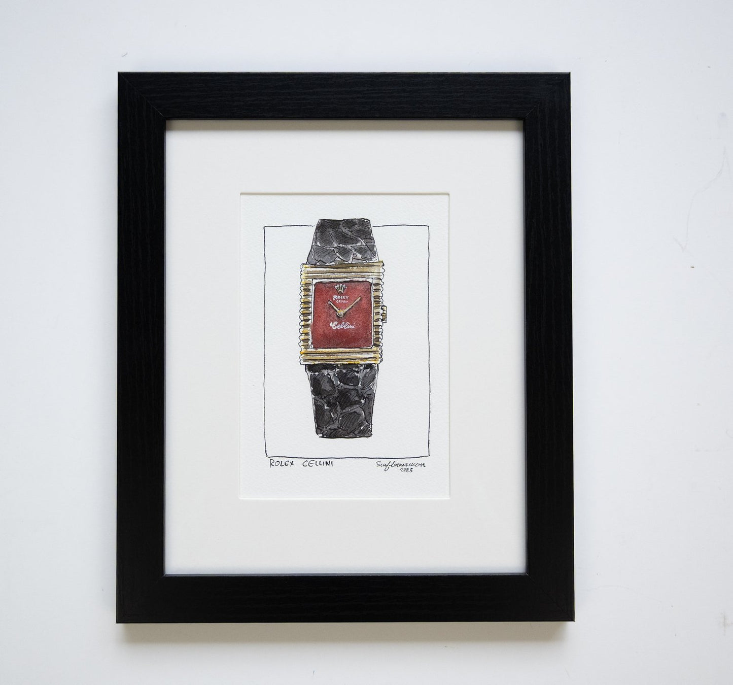 Rolex Cellini 4012 Red Face