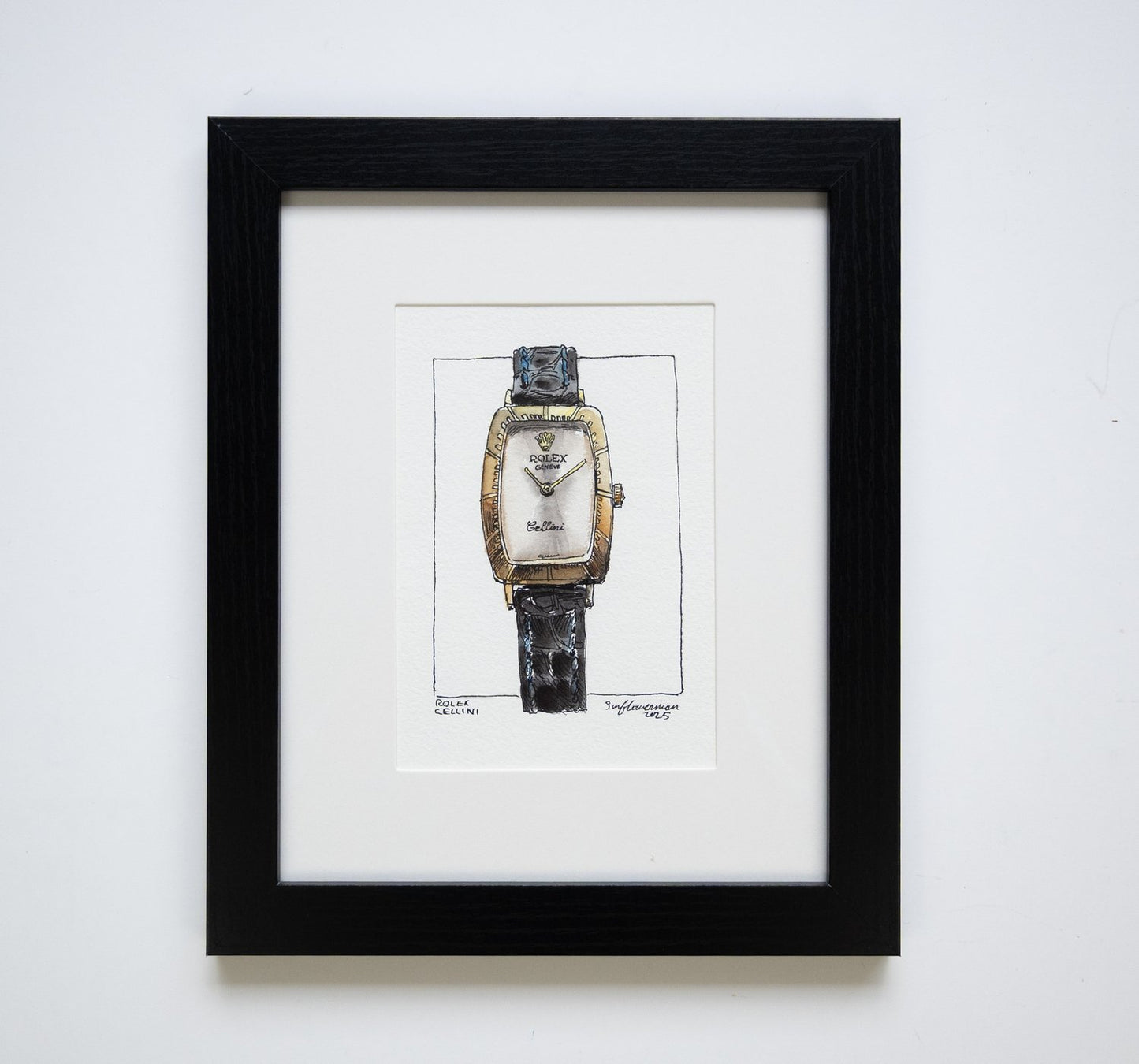 Rolex Cellini 4087 Cushioned Rectangle