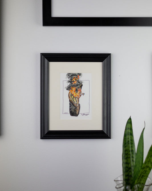 Cartier Crashed, London. Gold 001.