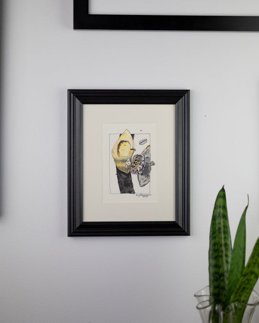 Cartier Crashed, London. Gold 002.