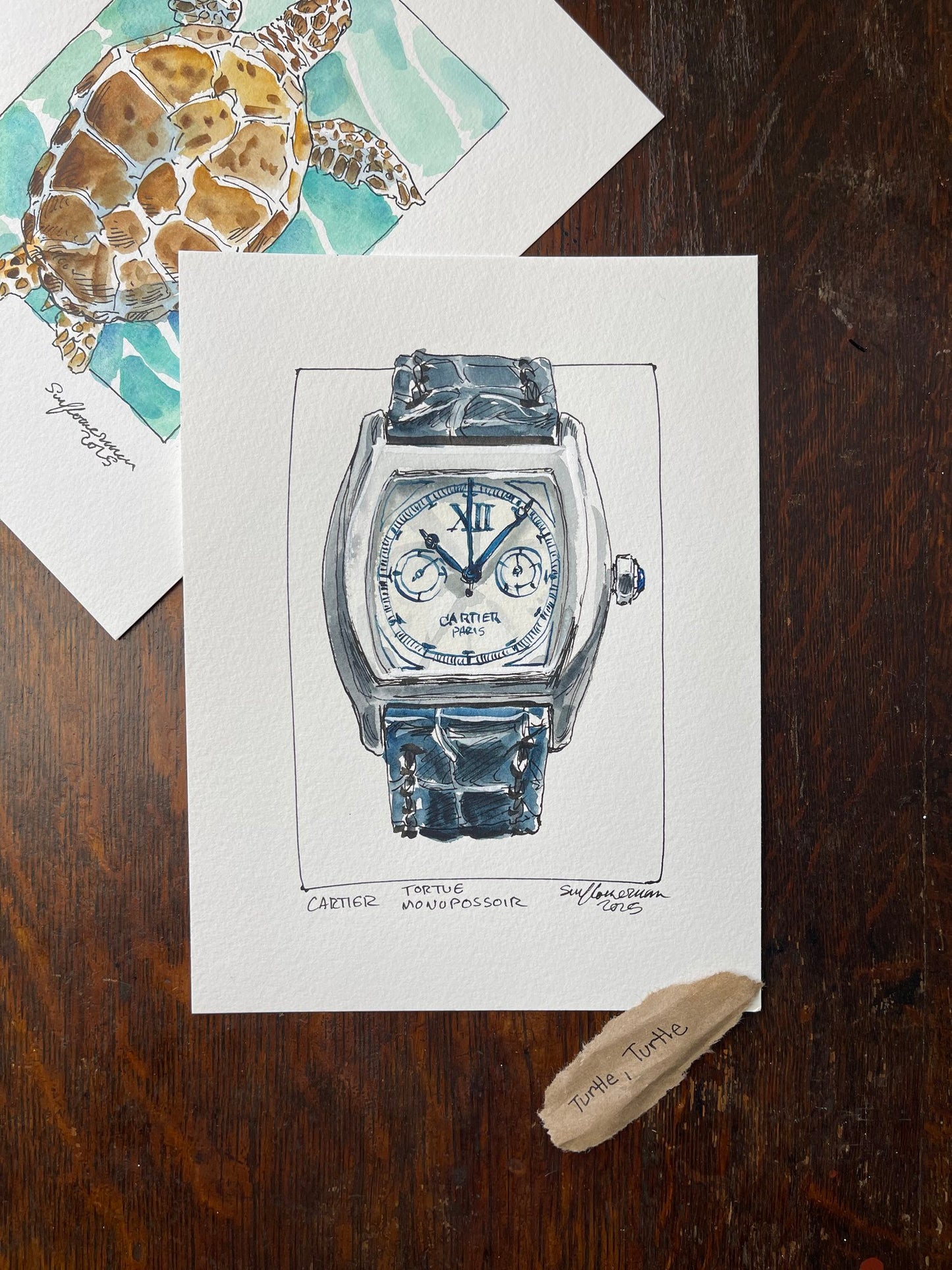 Cartier Tortue CPCP Monopoussoir 2396