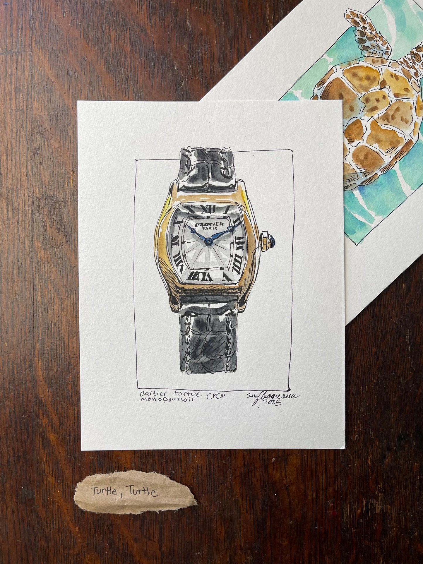 Cartier Tortue CPCP Monopoussoir 2763