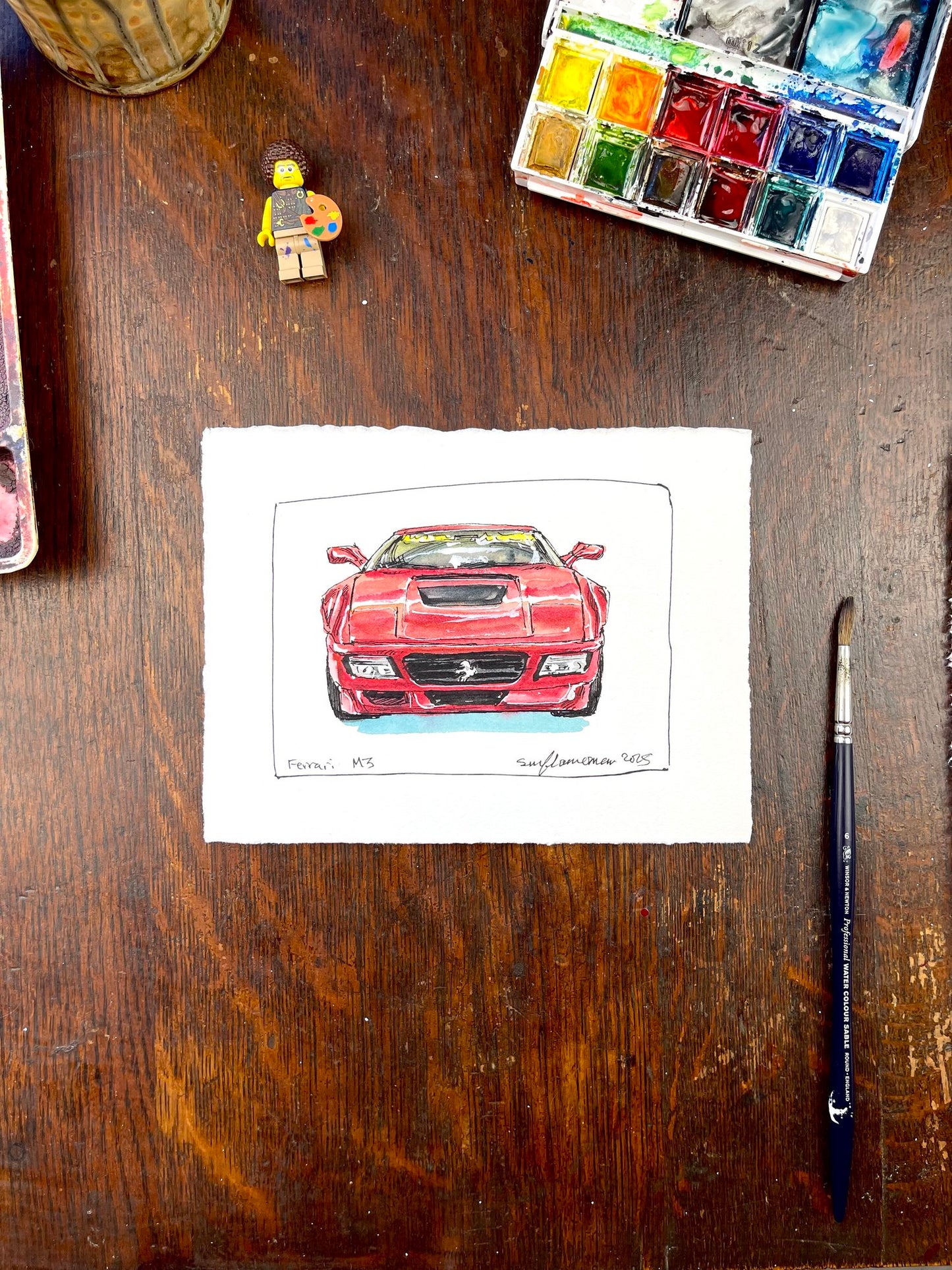 Ferrari M3, Portrait