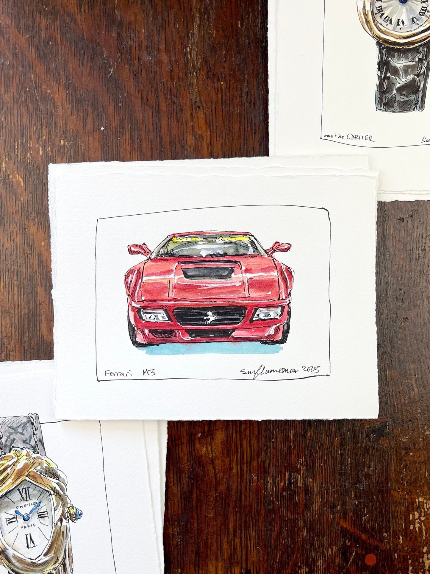 Ferrari M3, Portrait