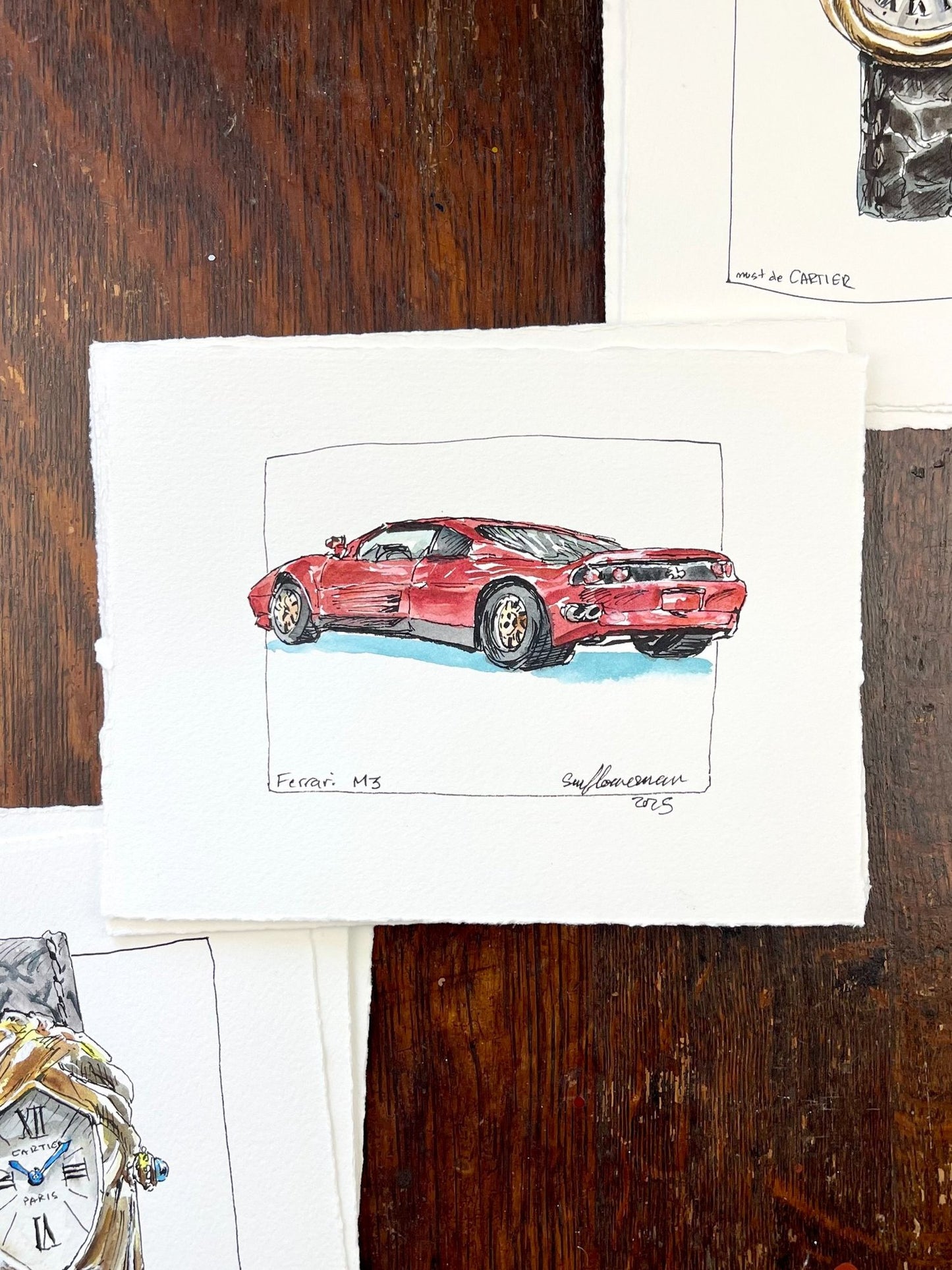 Ferrari M3, 45° rear