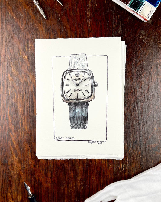 Rolex Cellini 3805 White Gold