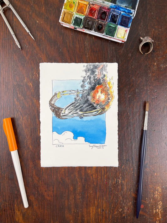 Cartier Crashed, London. Platinum 001.