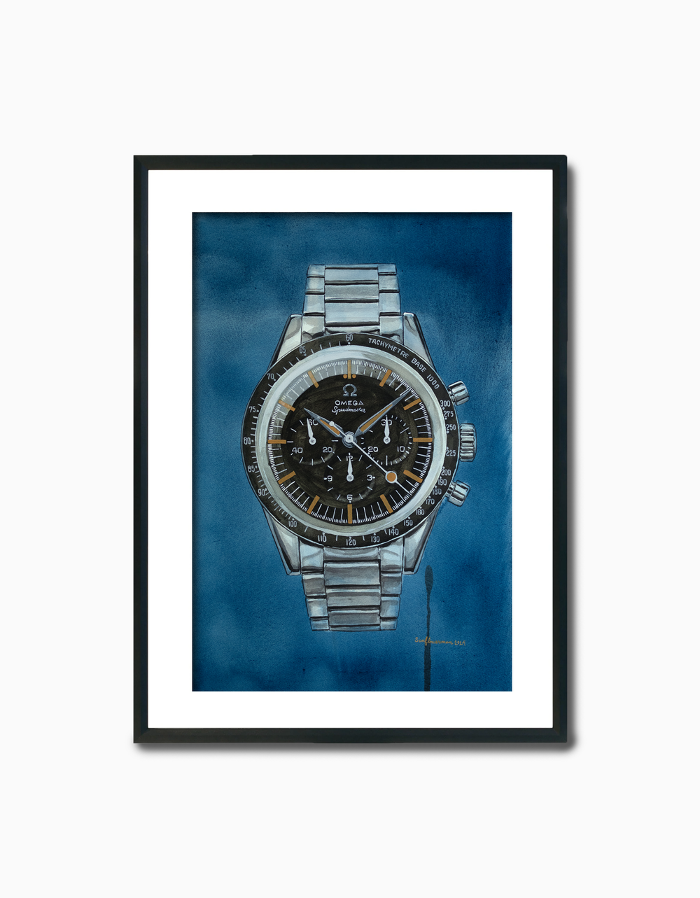 Omega Speedmaster CK 2998 Lollipop - Sauvage Painting