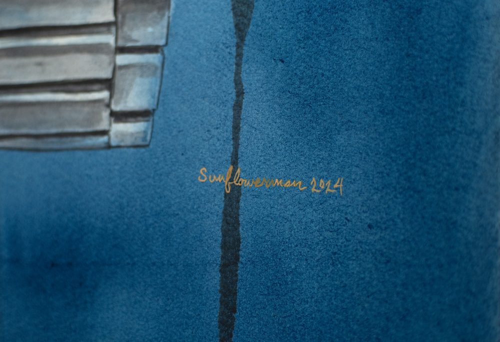 Omega Speedmaster CK 2998 Lollipop - Sauvage Painting