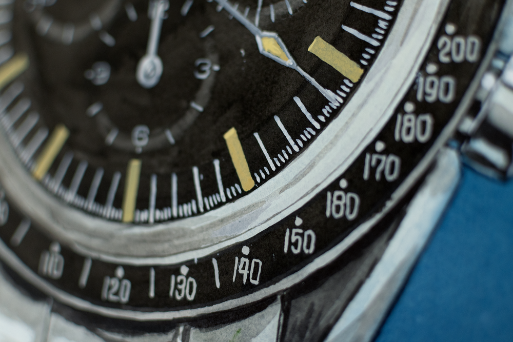 Omega Speedmaster 105.012. - Sauvage Painting