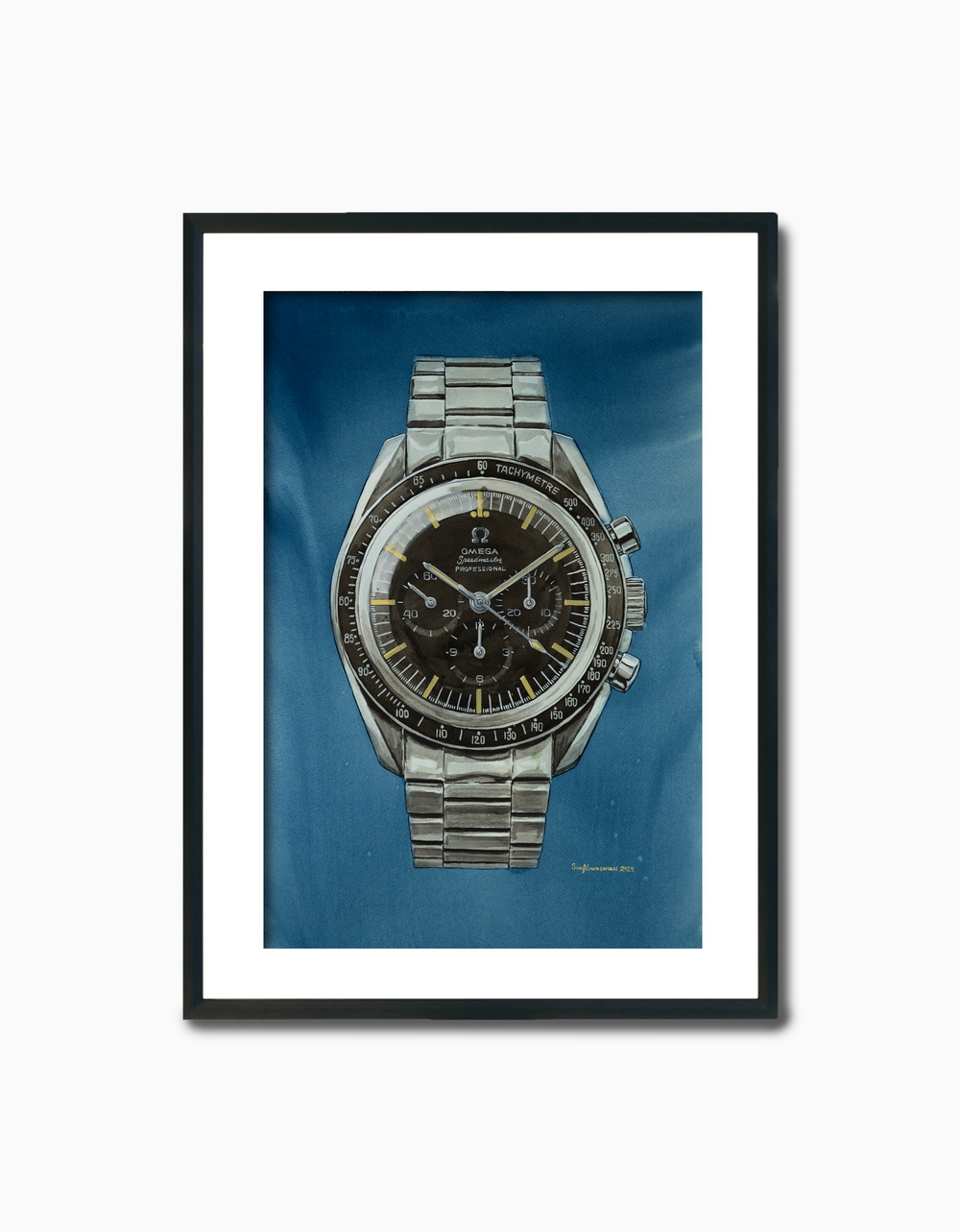 Omega Speedmaster 105.012. - Sauvage Painting