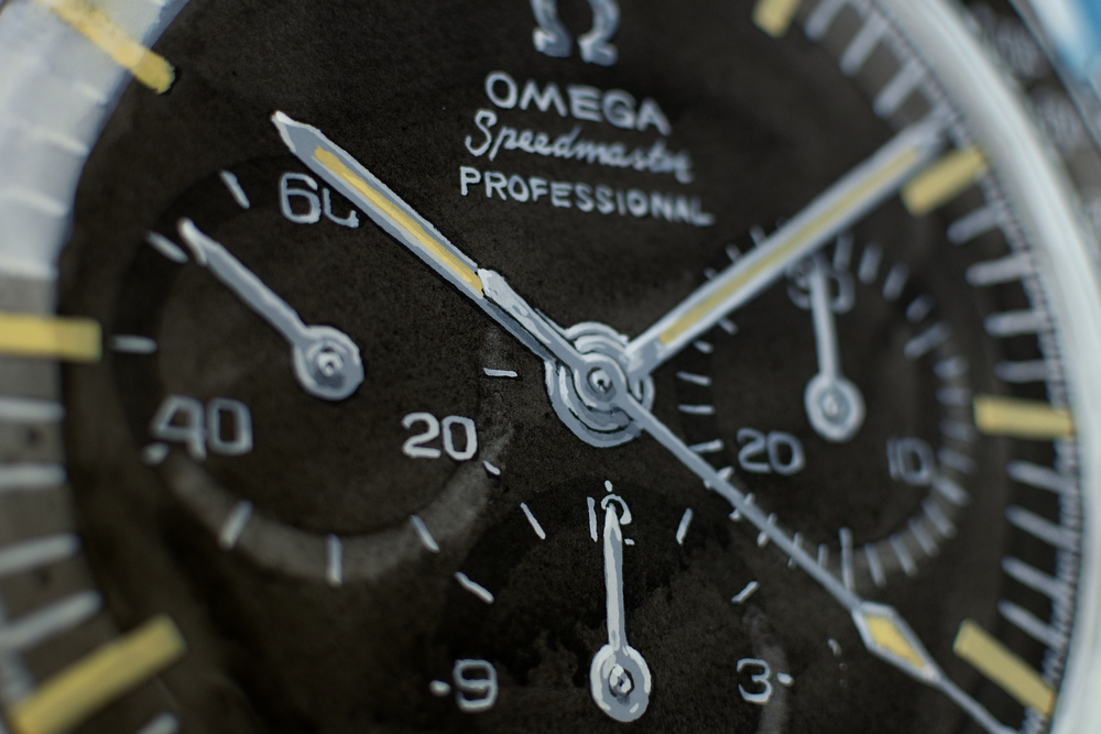 Omega Speedmaster 105.012. - Sauvage Painting