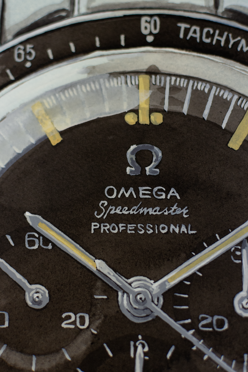 Omega Speedmaster 105.012. - Sauvage Painting