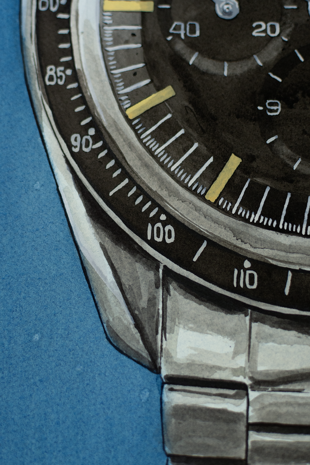 Omega Speedmaster 105.012. - Sauvage Painting