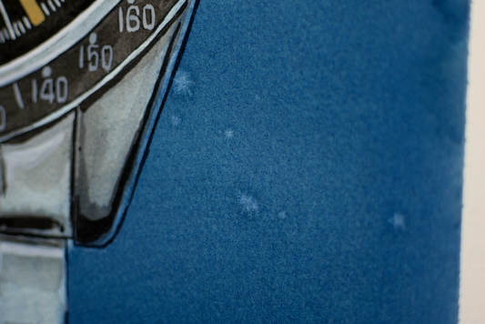 Omega Speedmaster 1005.003. The Ed White - Sauvage Painting