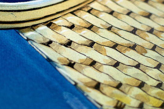 Patek Philippe, Golden Ellipse - Sauvage Painting