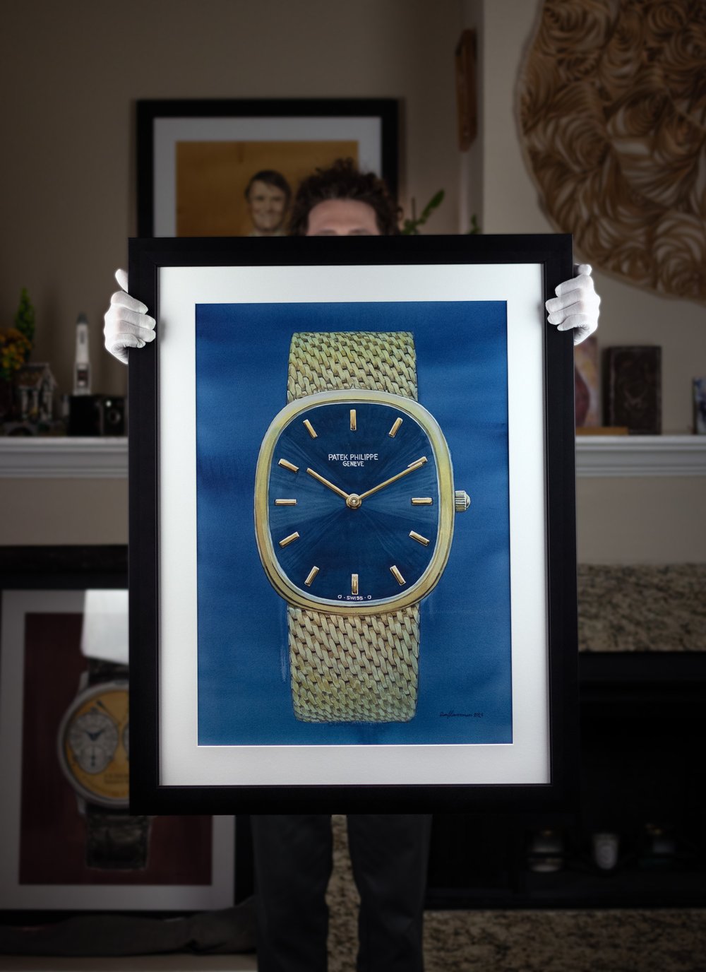 Patek Philippe, Golden Ellipse - Sauvage Painting