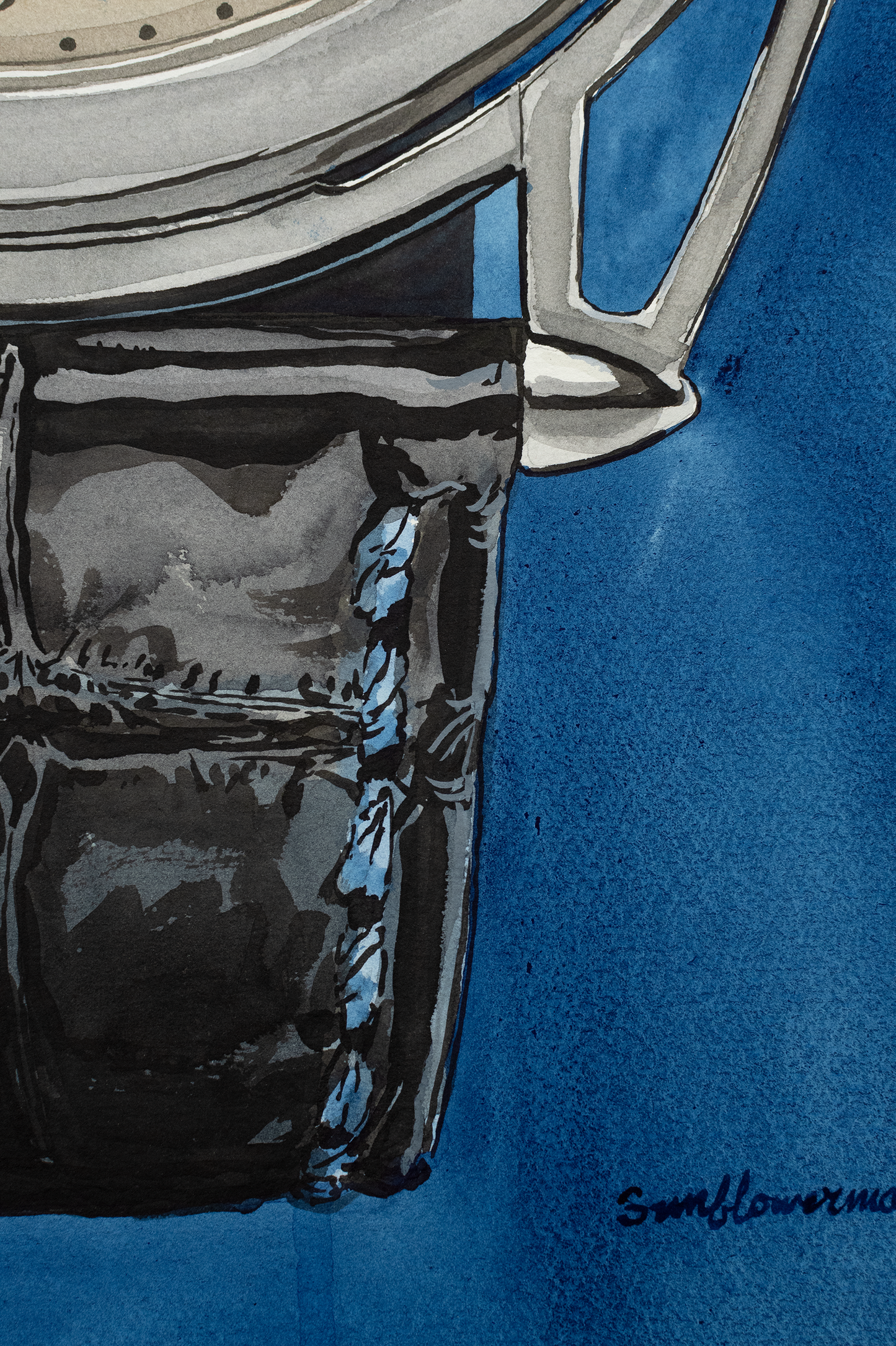 De Bethune Starry Seas - Sauvage Painting