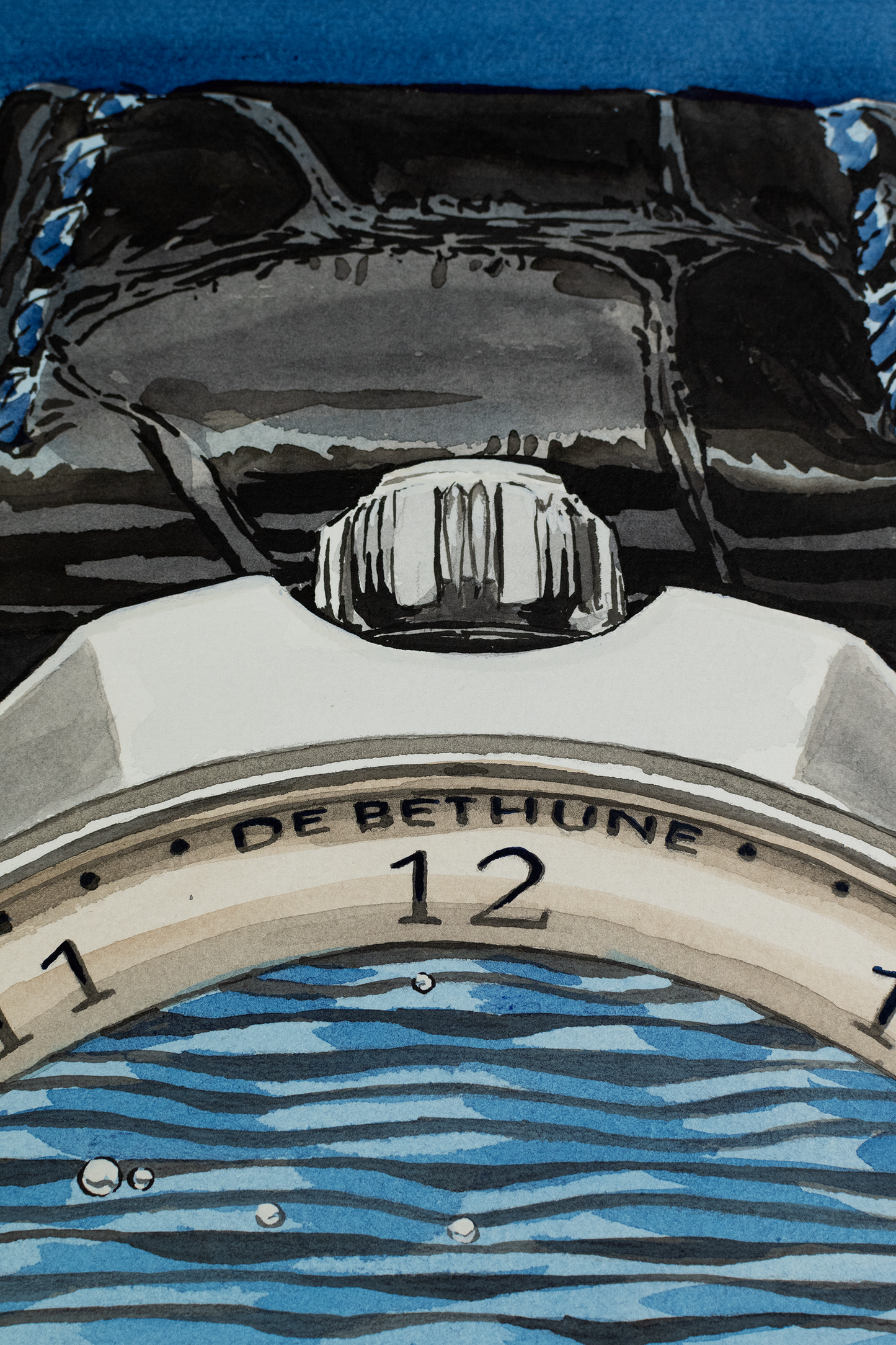 De Bethune Starry Seas - Sauvage Painting