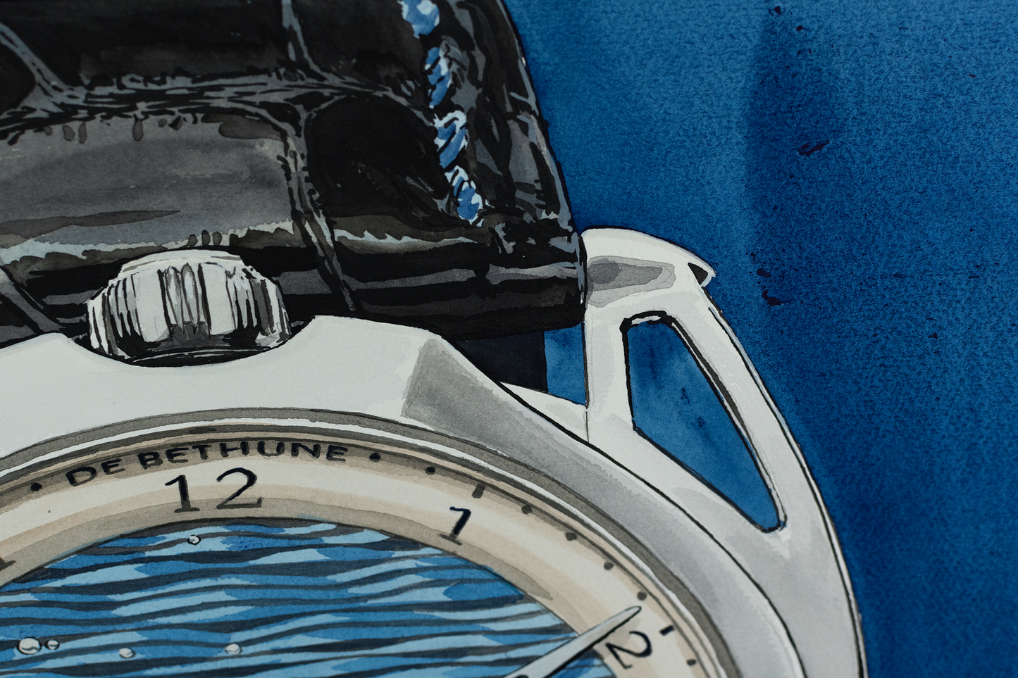 De Bethune Starry Seas - Sauvage Painting