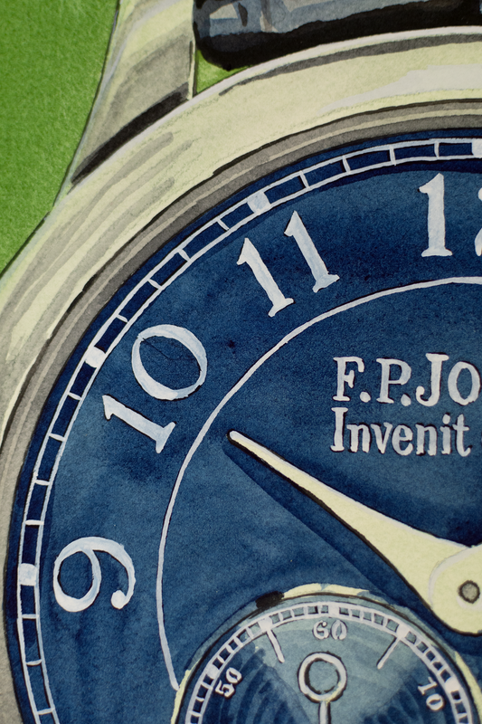 FP Journe, Chronometre Bleu - Sauvage Painting
