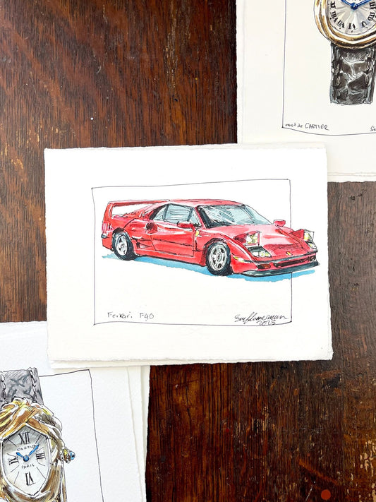 Ferrari F40, 45° right