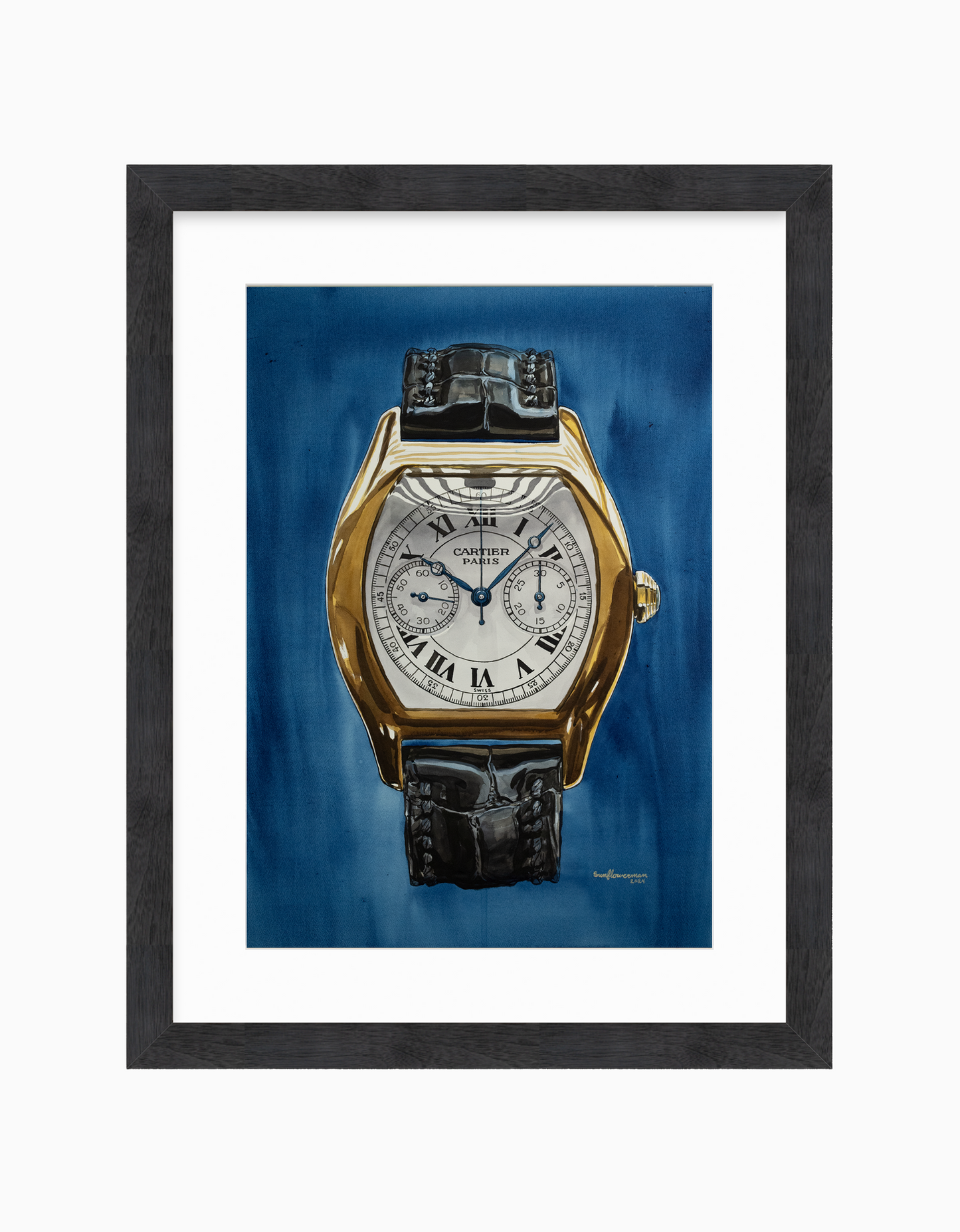 Cartier CPCP Tortue Monopoussoir - Sauvage Painting