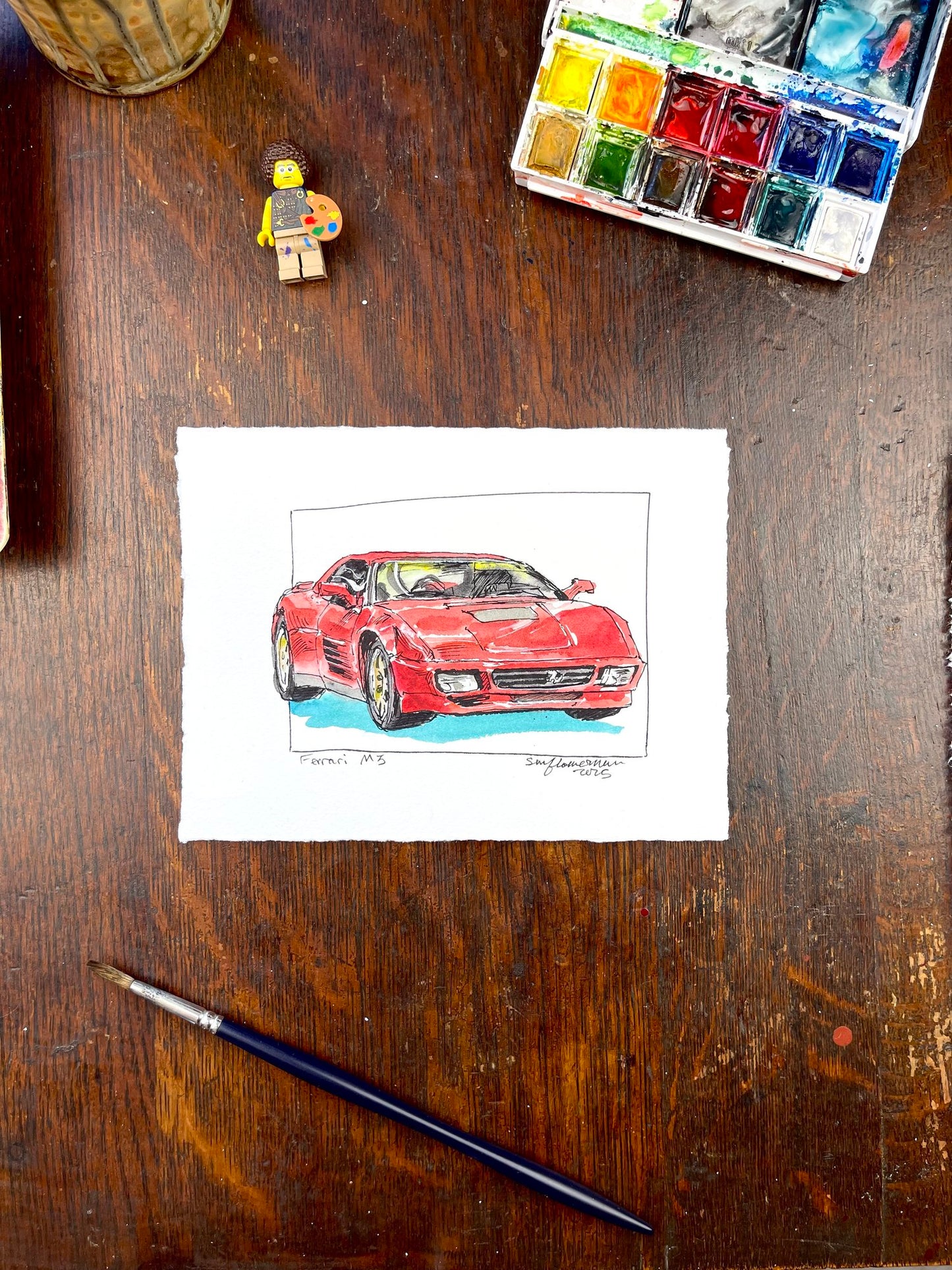 Ferrari M3, 45° right