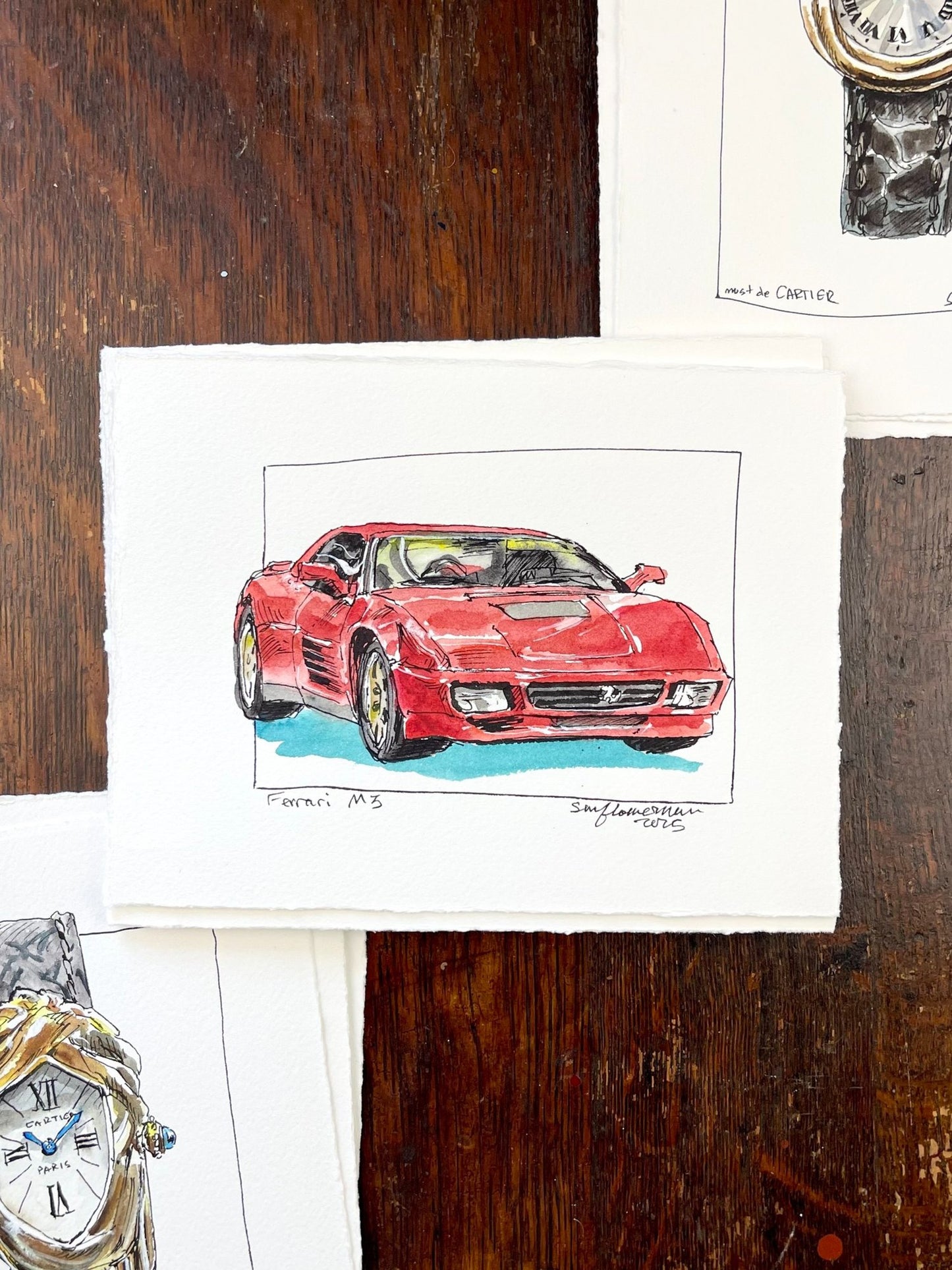 Ferrari M3, 45° right