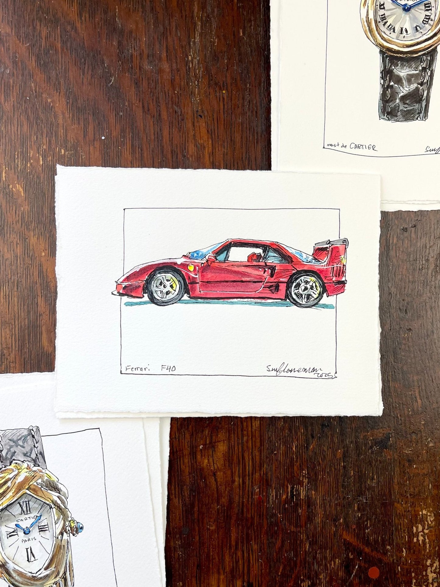 Ferrari F40, Profile