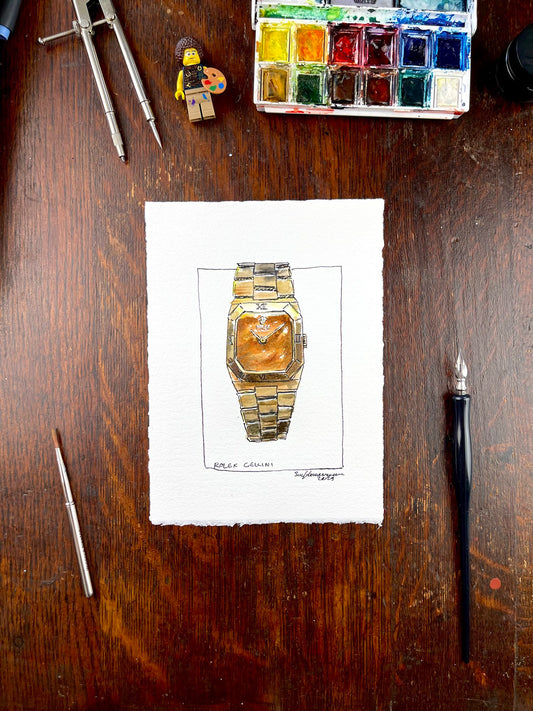 Rolex Cellini 4350 Wooden Dial