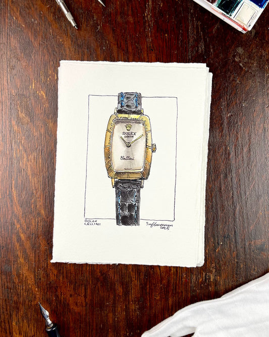 Rolex Cellini 4087 Cushioned Rectangle