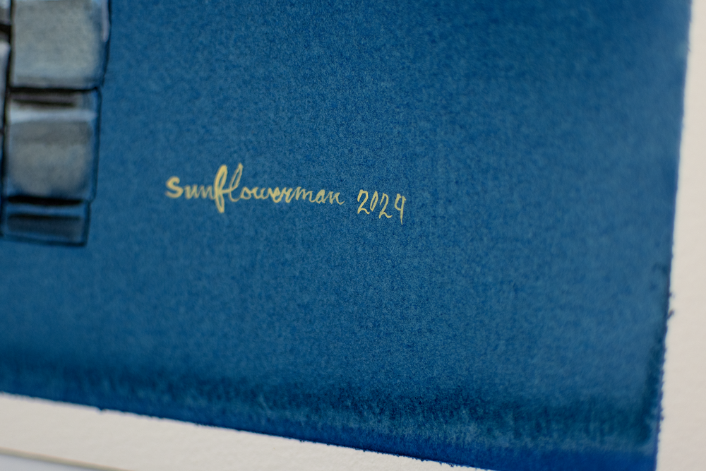 Omega Speedmaster 1005.003. The Ed White - Sauvage Painting